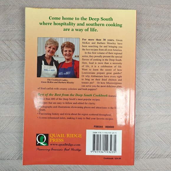 Deep South Cookbook Louisiana Mississippi Alabama Recipes Vintage Local Ethnic - Picture 2 of 8
